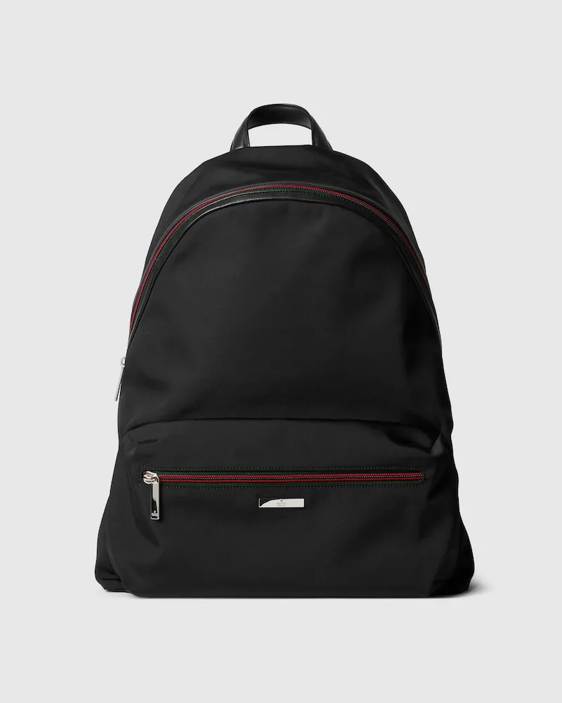 Gucci Mittelgroßer Essence Classic Rucksack Schwarz