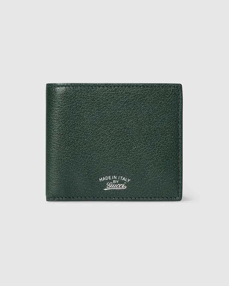 Gucci Lira Faltbrieftasche Grün