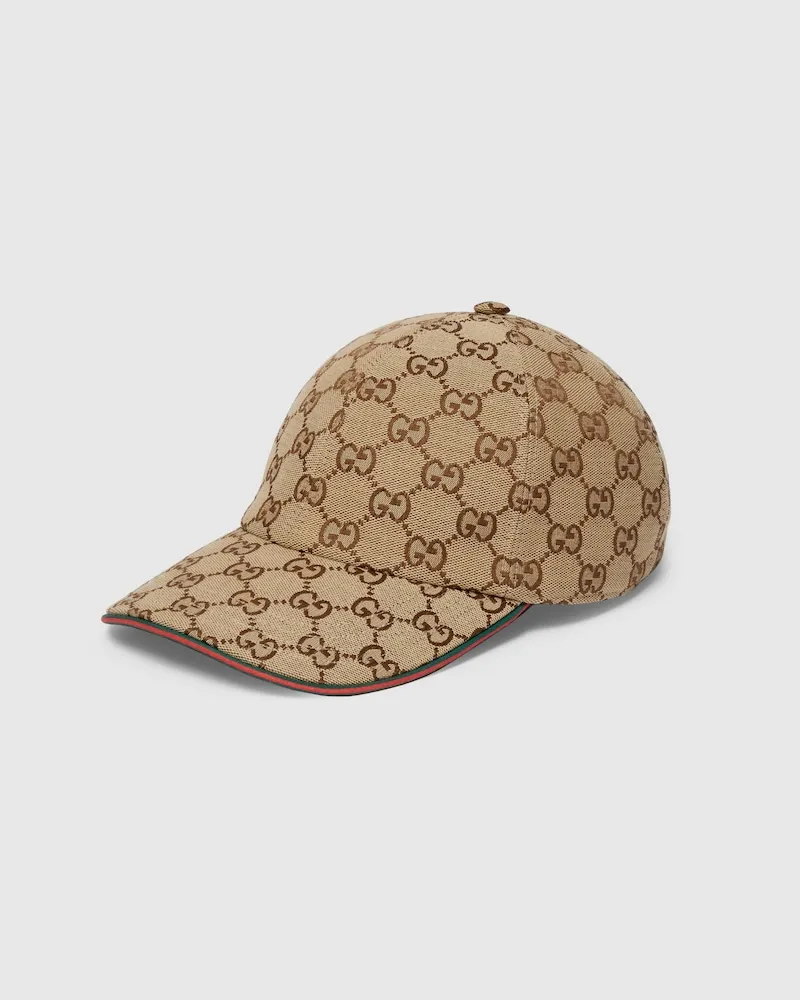 Gucci Baseballkappe aus GG Canvas Beige