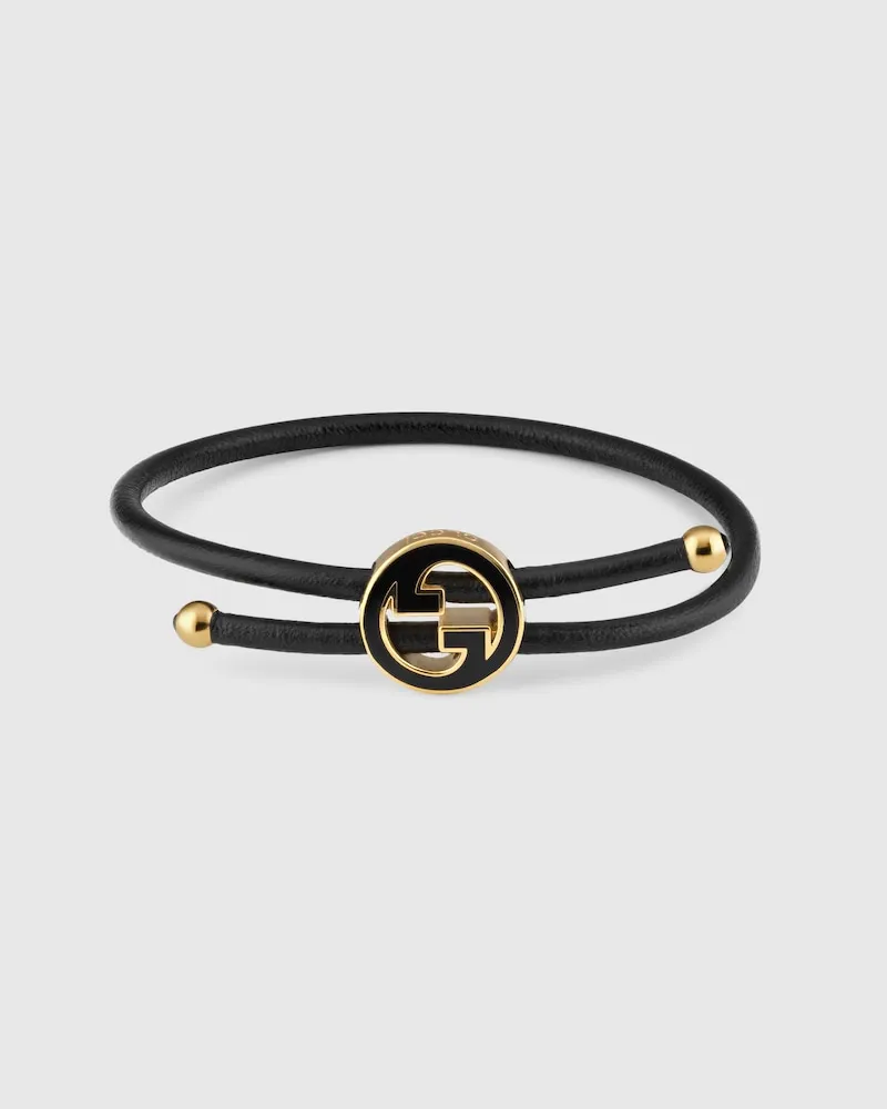 Gucci Armband Mit Rundem GG aus Emaille Undefined