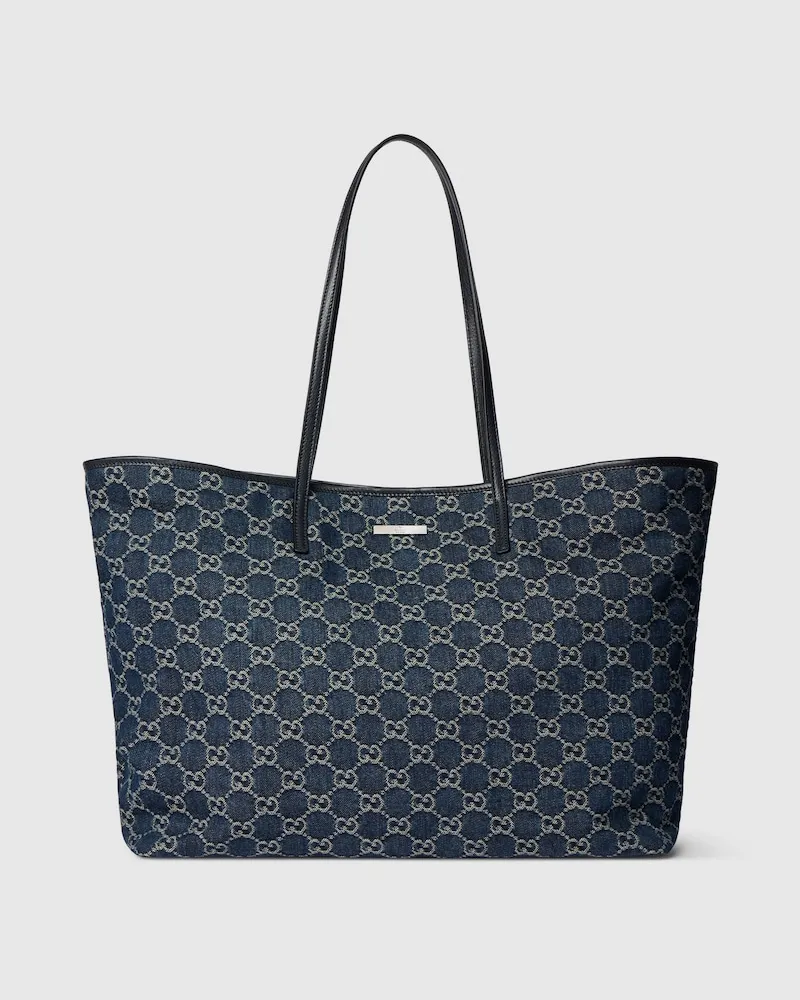 Gucci Großer Tribeca Shopper Blau