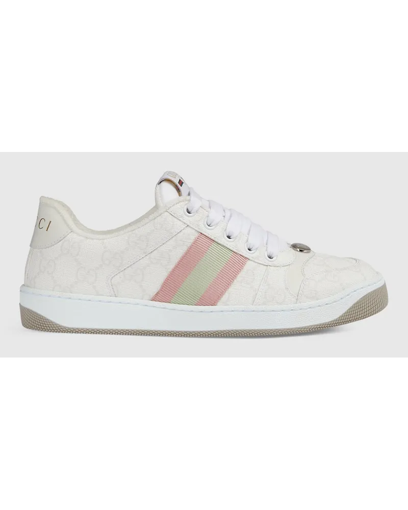 Gucci Screener Damensneaker Weiß