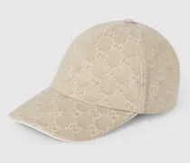 Baseballkappe aus GG Denim Mit Horsebit, Größe