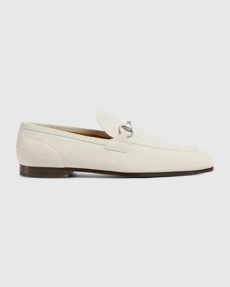 Gucci Jordaan Herrenloafer, Größe Weiß