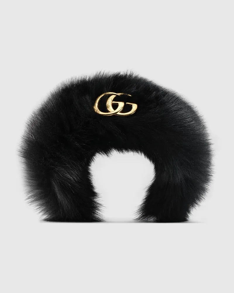Gucci Fuzzy Haarreif mit Doppel G Undefined