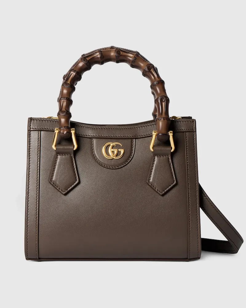 Gucci Kleiner Diana Shopper Braun