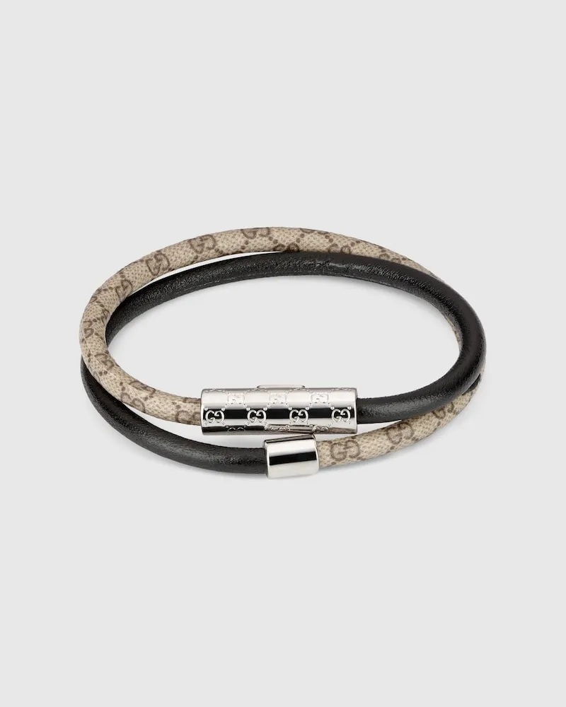 Gucci Doppeltes Armband mit GG Detail Undefined