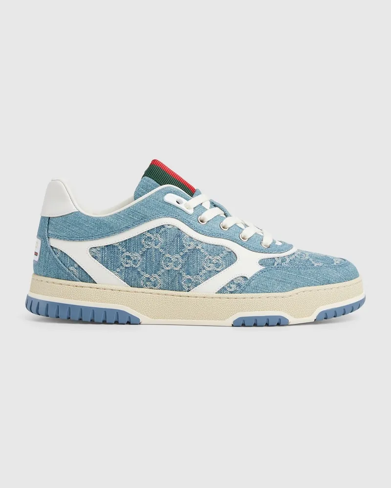 Gucci Re-Web Herrensneaker, Größe Blau