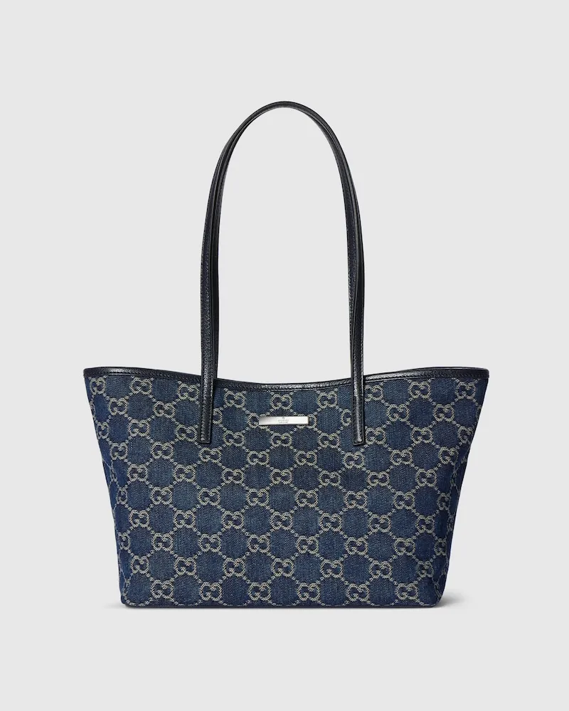 Gucci Kleiner Tribeca Shopper Blau