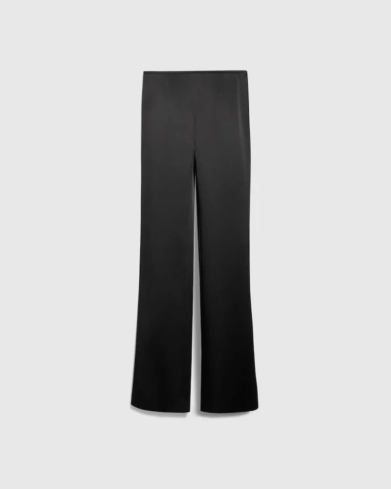 Gucci Hose aus Crêpe-Satin, Größe Schwarz