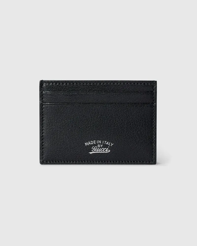 Gucci Lira Kartenetui Schwarz