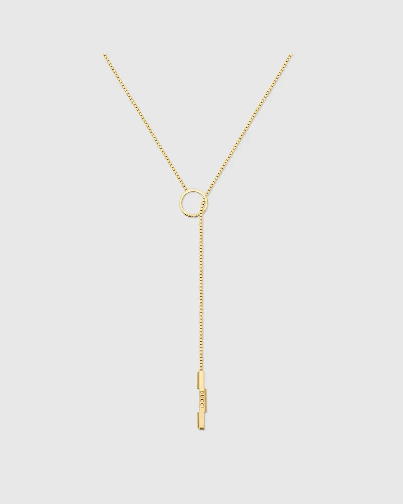 Gucci Link To Love Lasso-Halskette Undefined