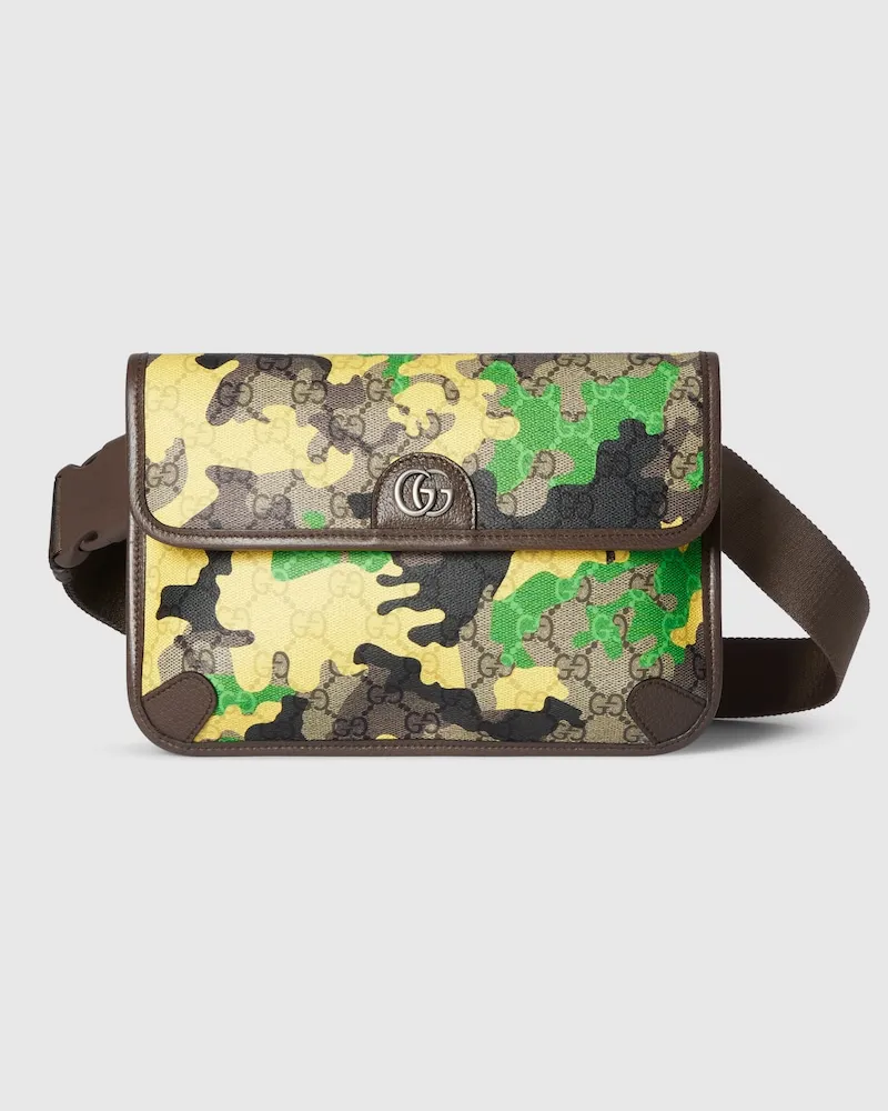 Gucci Kleine GG Gürteltasche, Größe 90 Beige