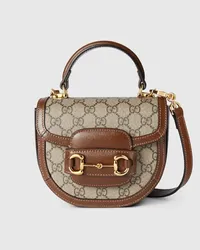 Gucci Horsebit 1955 Mini-Henkeltasche Beige