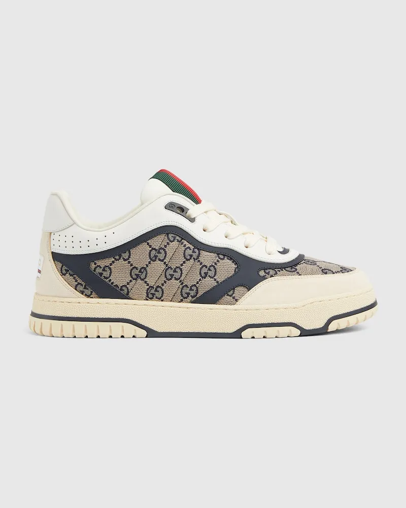 Gucci Re-Web Herrensneaker, Größe Weiß