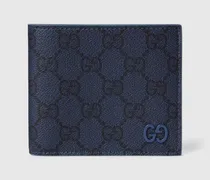GG Faltbrieftasche Mit Blassblauer Innenseite