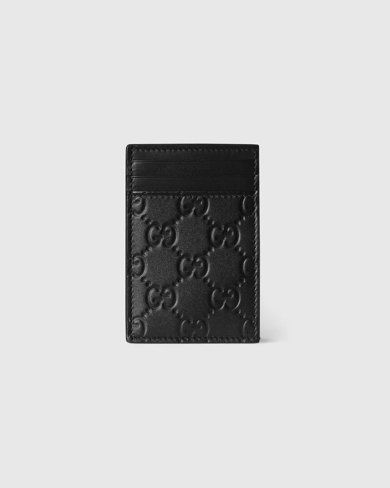 Gucci GG Emblem Geldscheinklammer Schwarz
