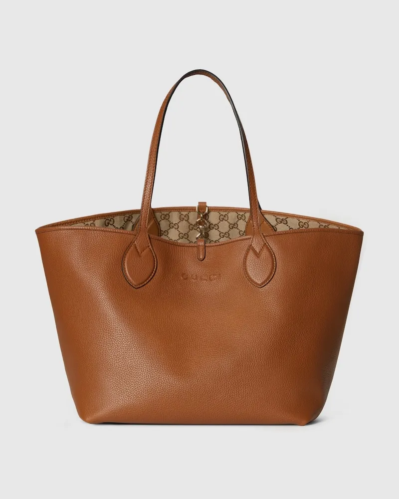 Gucci Großer, Wendbarer Totissima Shopper Braun