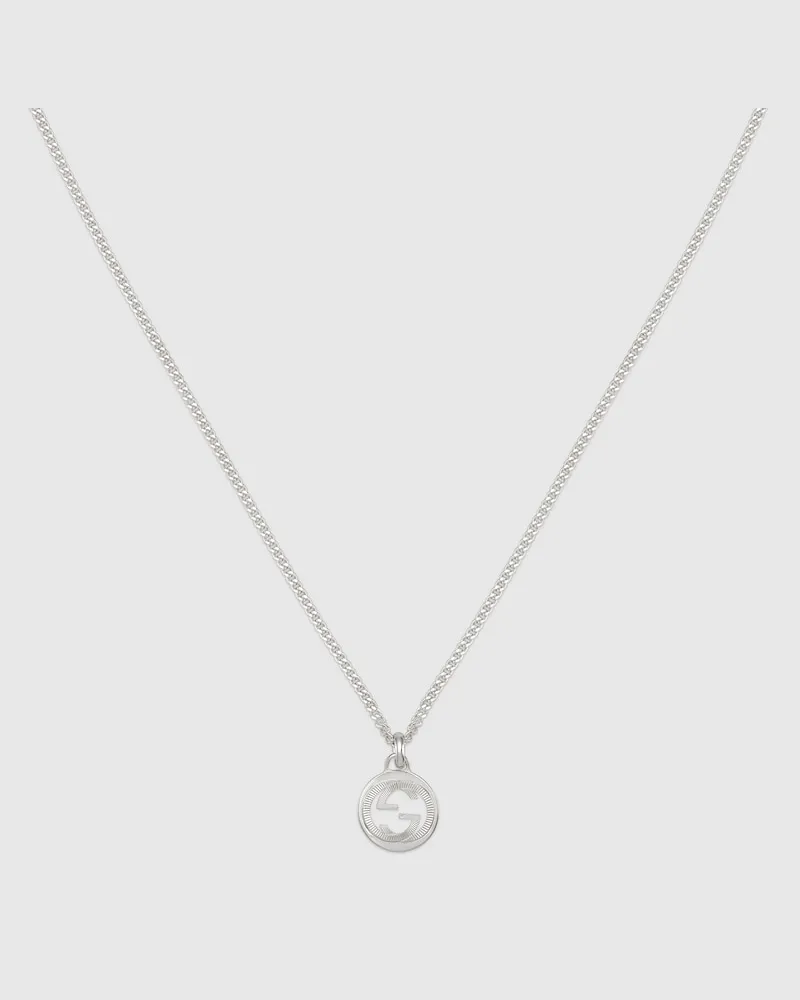Gucci Interlocking Halskette mit Anhänger Undefined