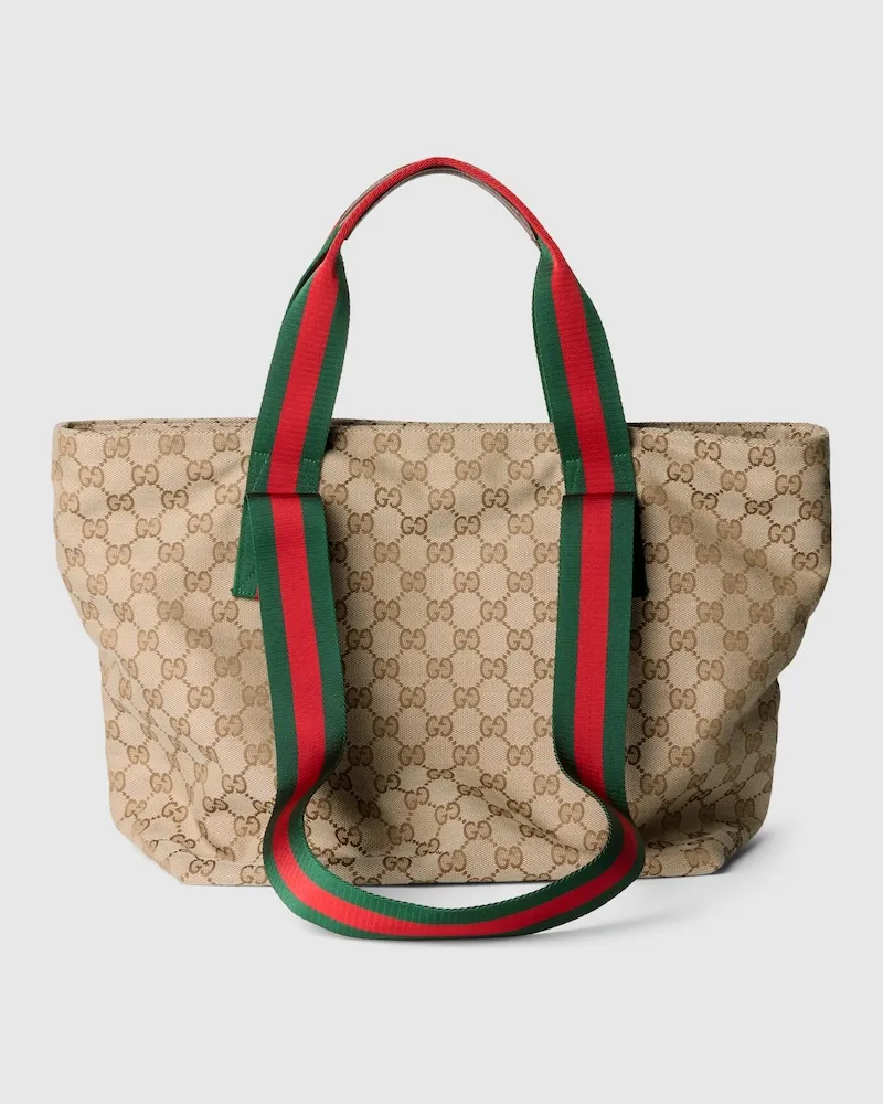 Gucci Kleiner Shopper mit GG Beige