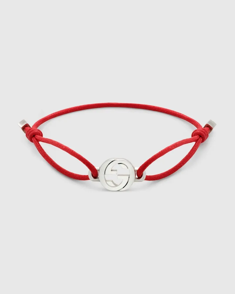 Gucci Interlocking Kordelarmband Undefined