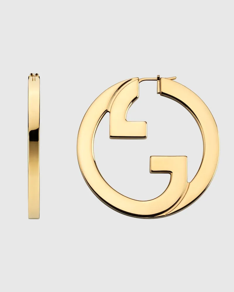 Gucci Blondie Creolen Mit Cut-out-Design Undefined