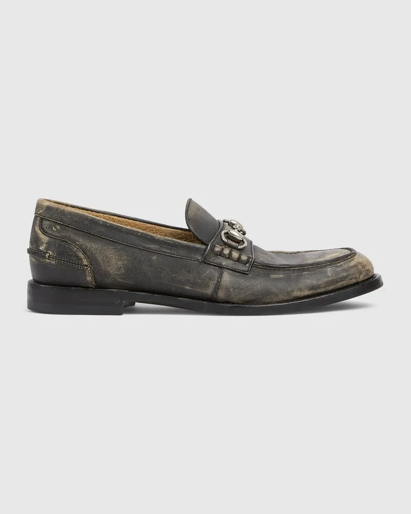 Gucci Mocassins Avec Détail Mors Pour Homme, Taille Noir