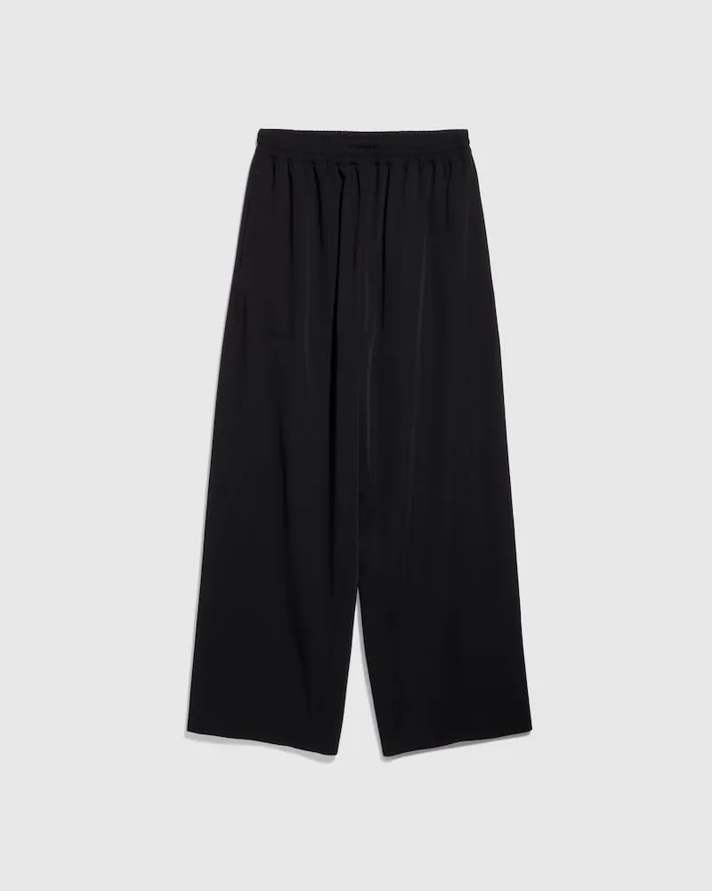 Gucci Freizeithose aus Wolltwill, Größe Schwarz