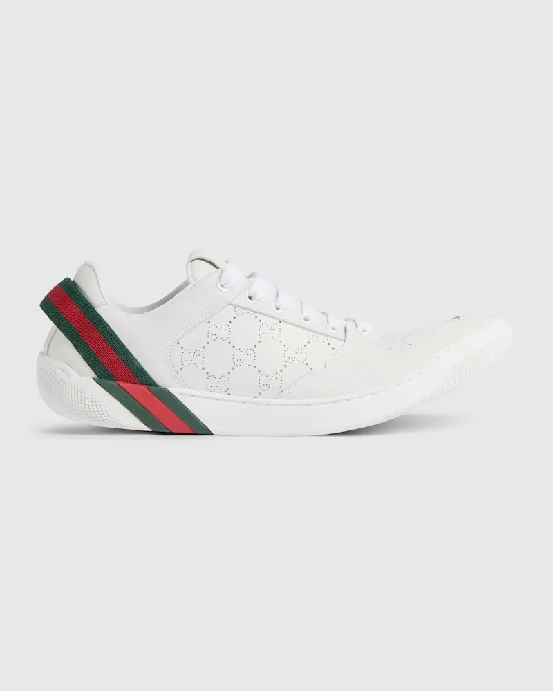 Gucci Screener Herrensneaker Weiß