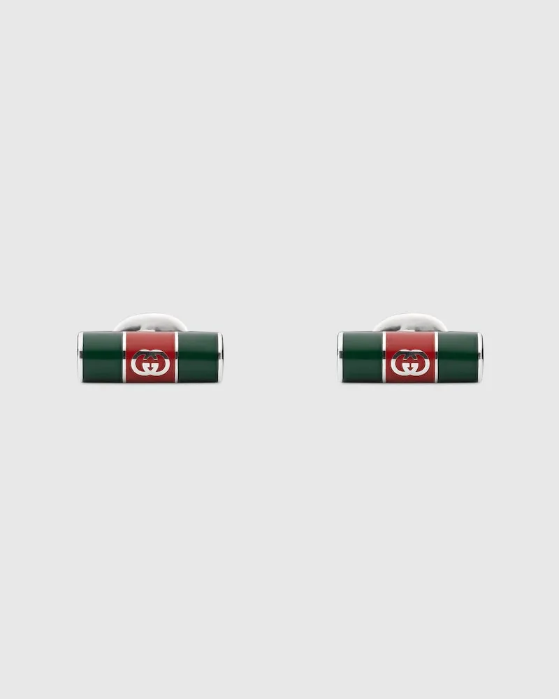 Gucci Manschettenknöpfe Mit Web-Detail Undefined