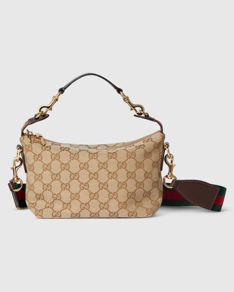 Gucci Kleine Brera Umhängetasche Beige