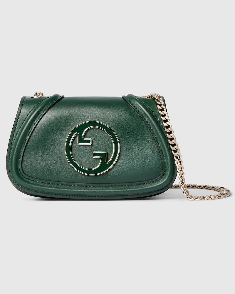 Gucci Kleine Blondie Schultertasche Grün