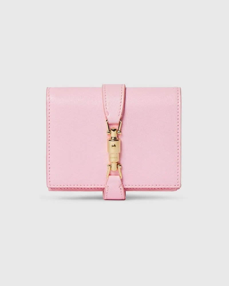 Gucci Portefeuille Jackie Moyen Format Rose