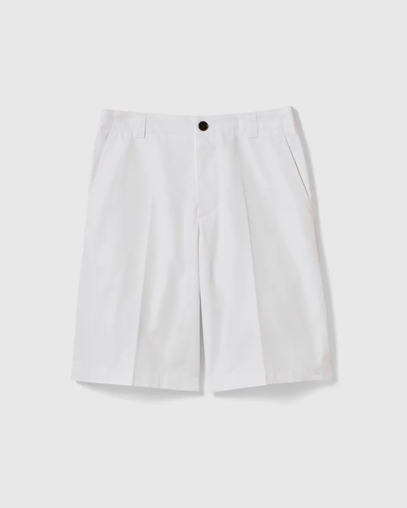 Gucci Hose aus Baumwollpopeline Mit Web, Größe Weiß