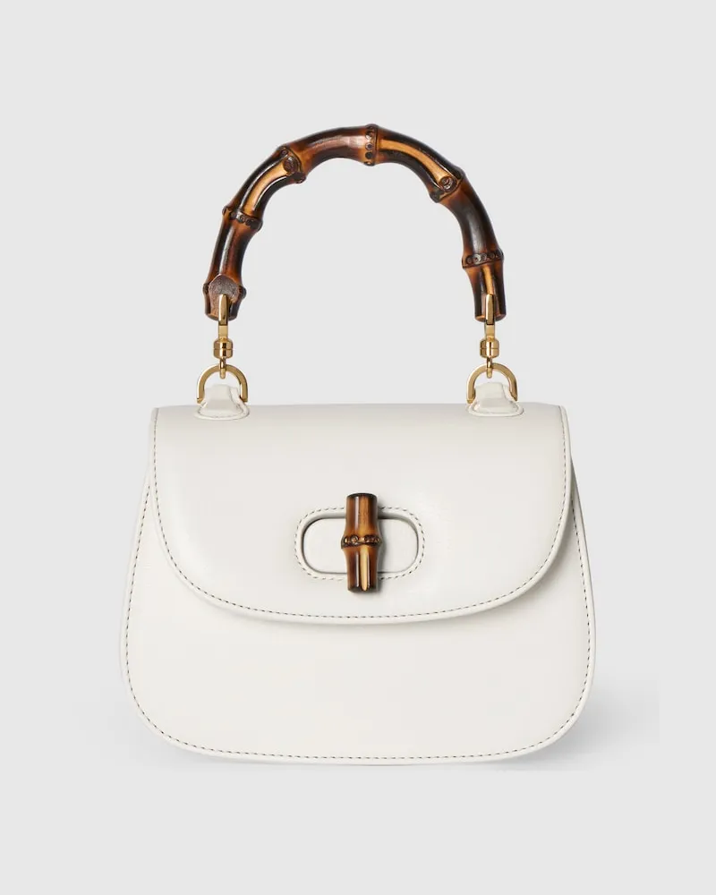 Gucci Sac Bamboo 1947 Mini Format Blanc