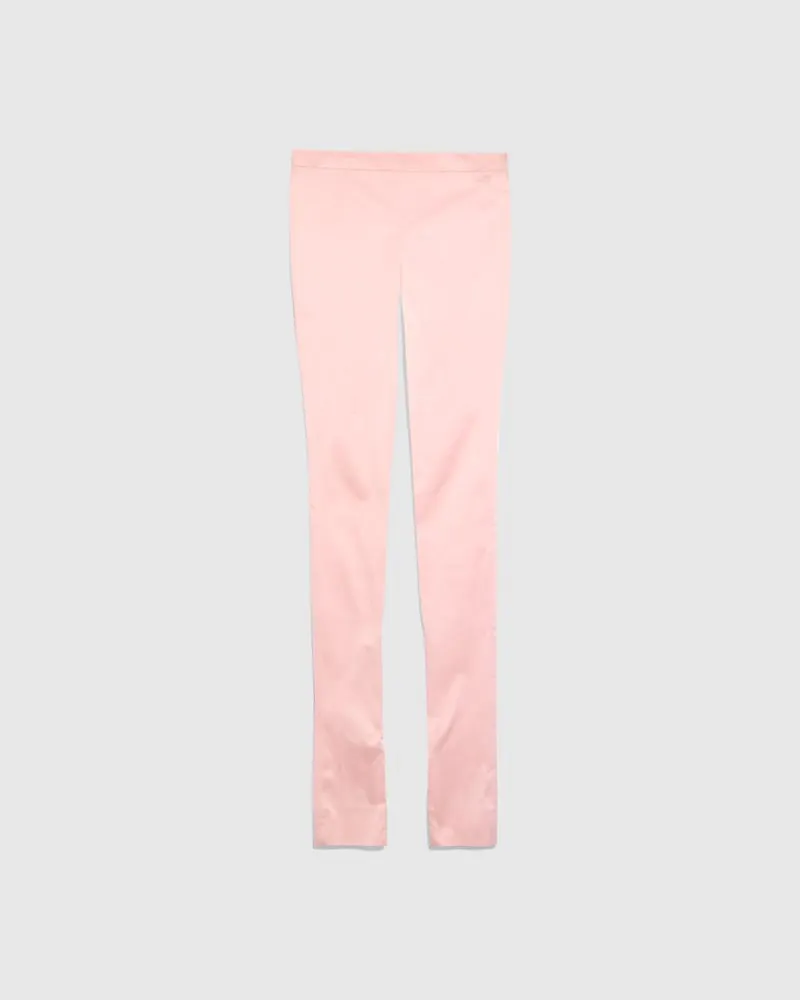 Gucci Stretch Seidenfaille Leggings, Größe Pink