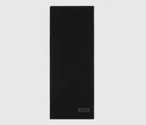 Schal aus Wollstrick Mit Logo