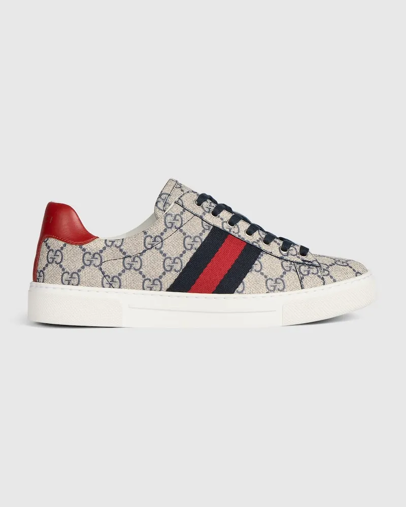 Gucci Ace Damensneaker mit Web Blau