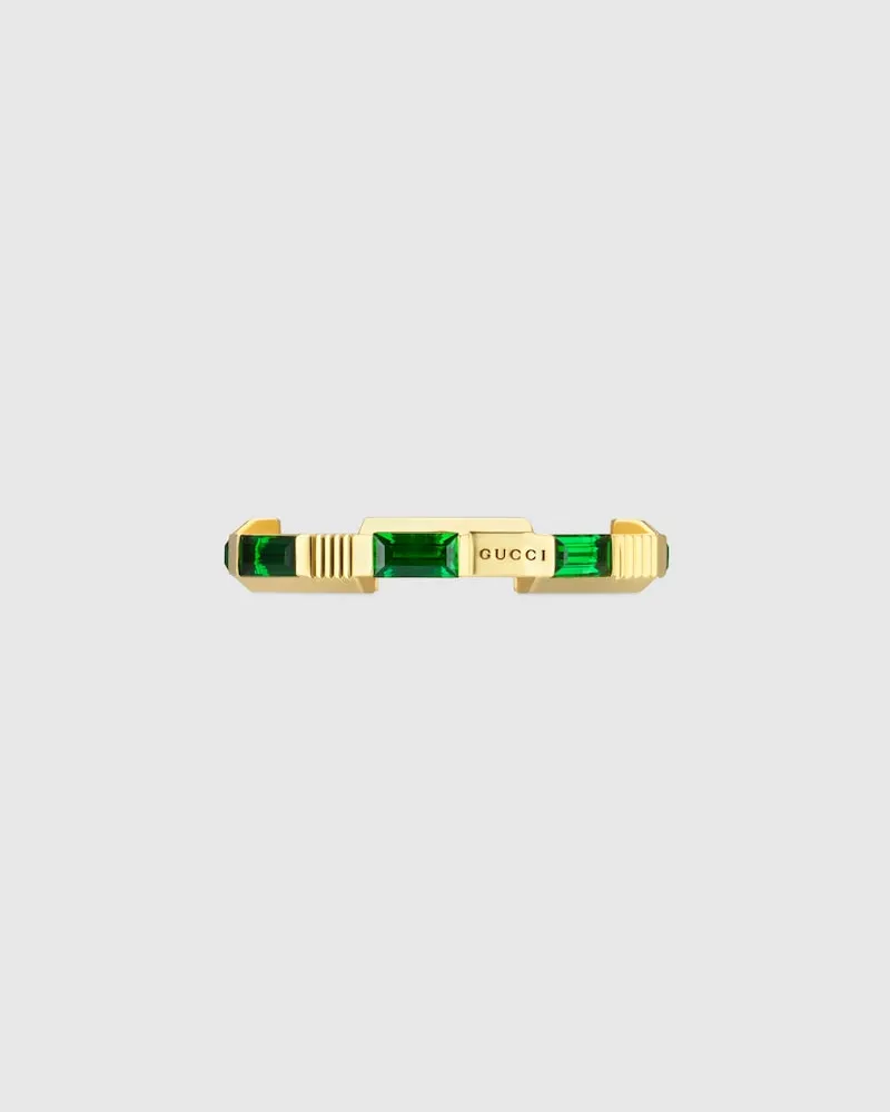 Gucci Link To Love Ring Mit Turmalin Undefined