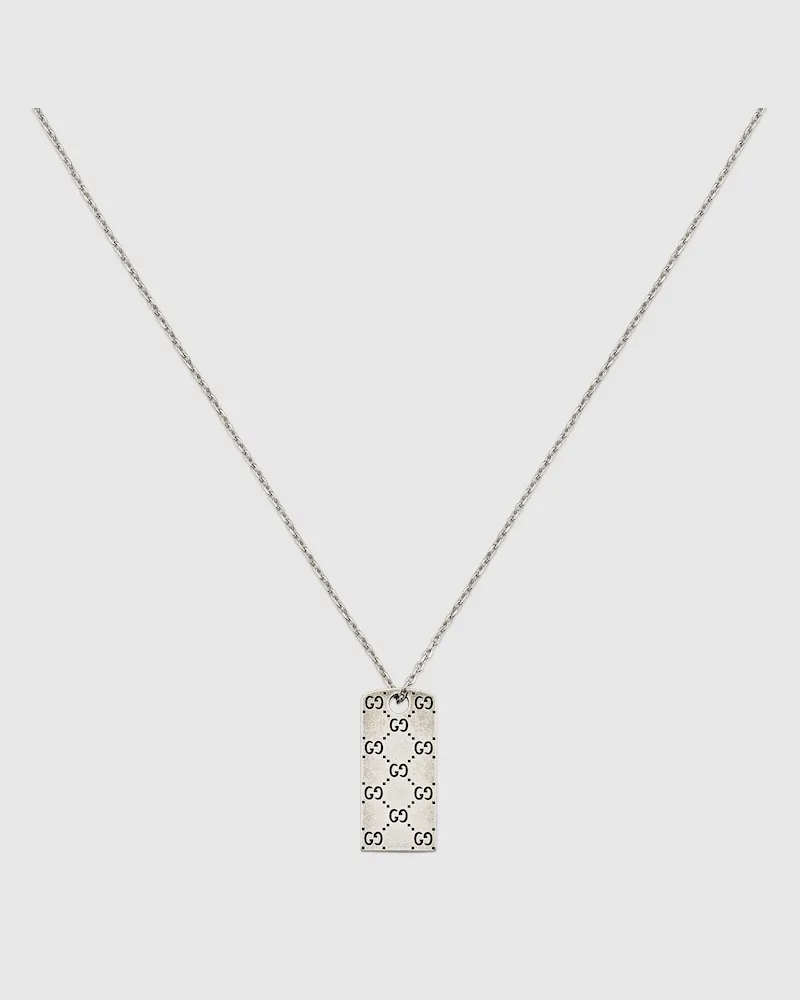Gucci Signature Halskette mit Anhänger-Schmuckelement Undefined
