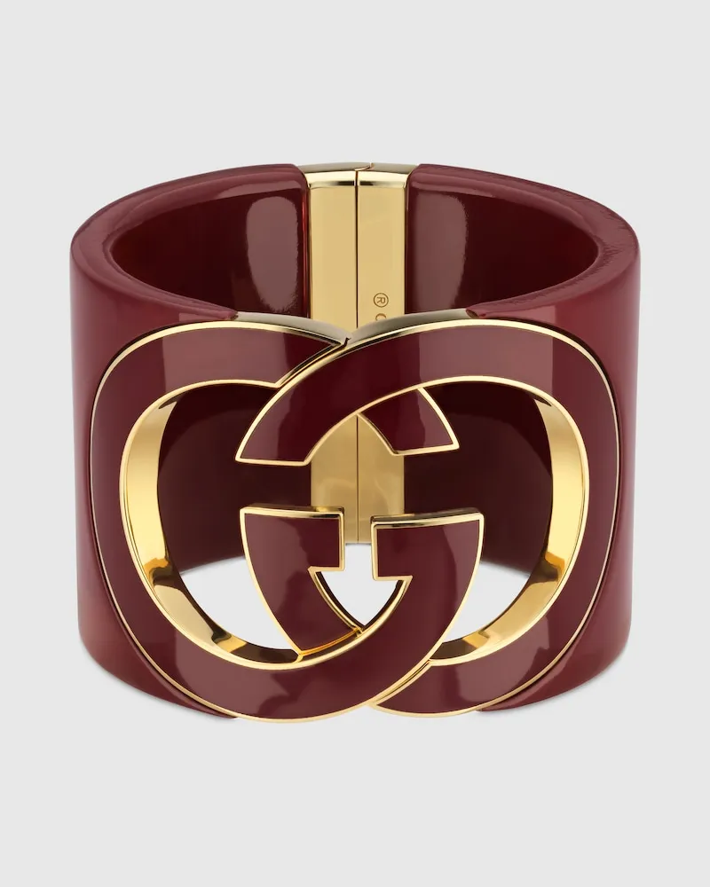 Gucci Interlocking Armspange, Größe Undefined