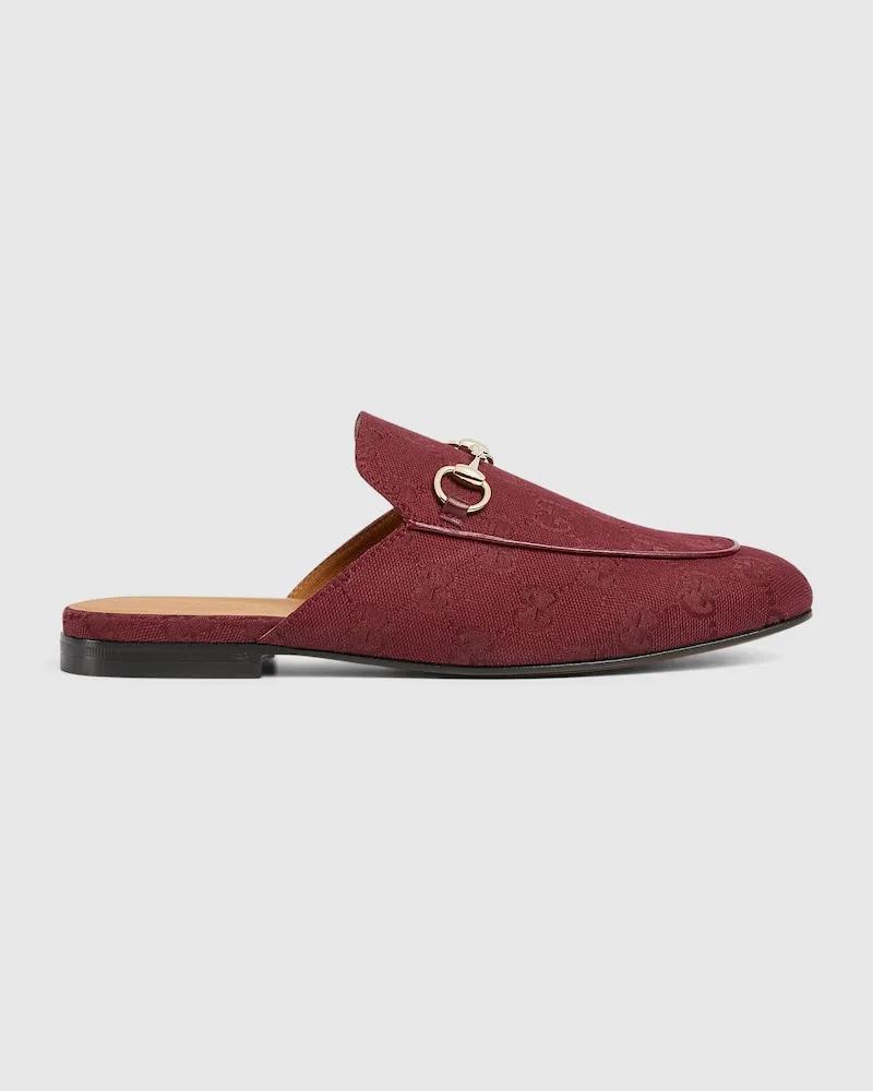 Gucci Princetown Damenslipper, Größe Rot