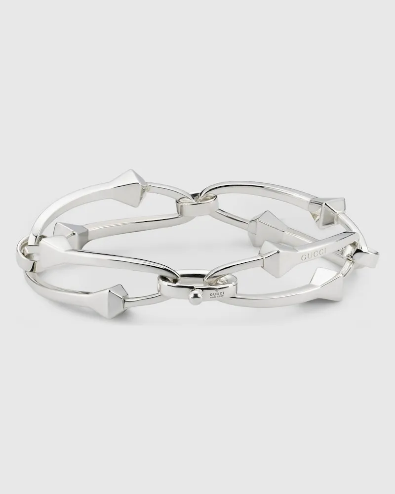 Gucci Chiodo Armband Mit Verschlungenen Elementen Undefined