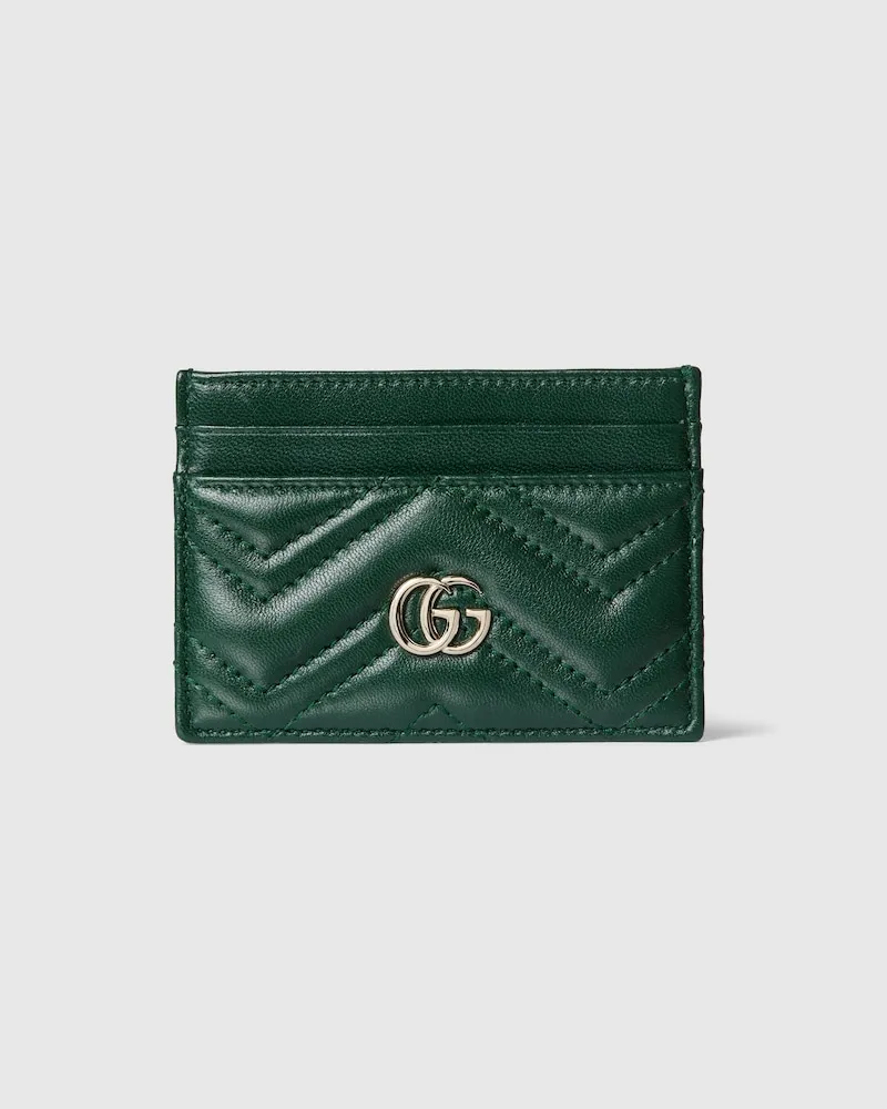 Gucci GG Marmont Kartenetui Grün