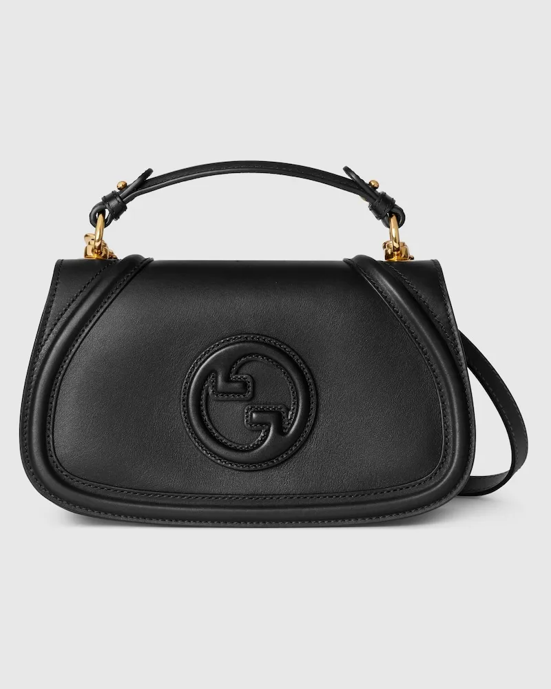 Gucci Mittelgroße Blondie Henkeltasche Schwarz