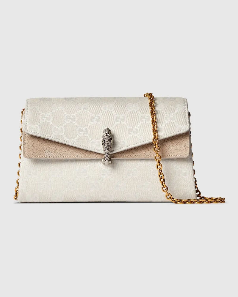 Gucci Kleine Dionysus Schultertasche Weiß