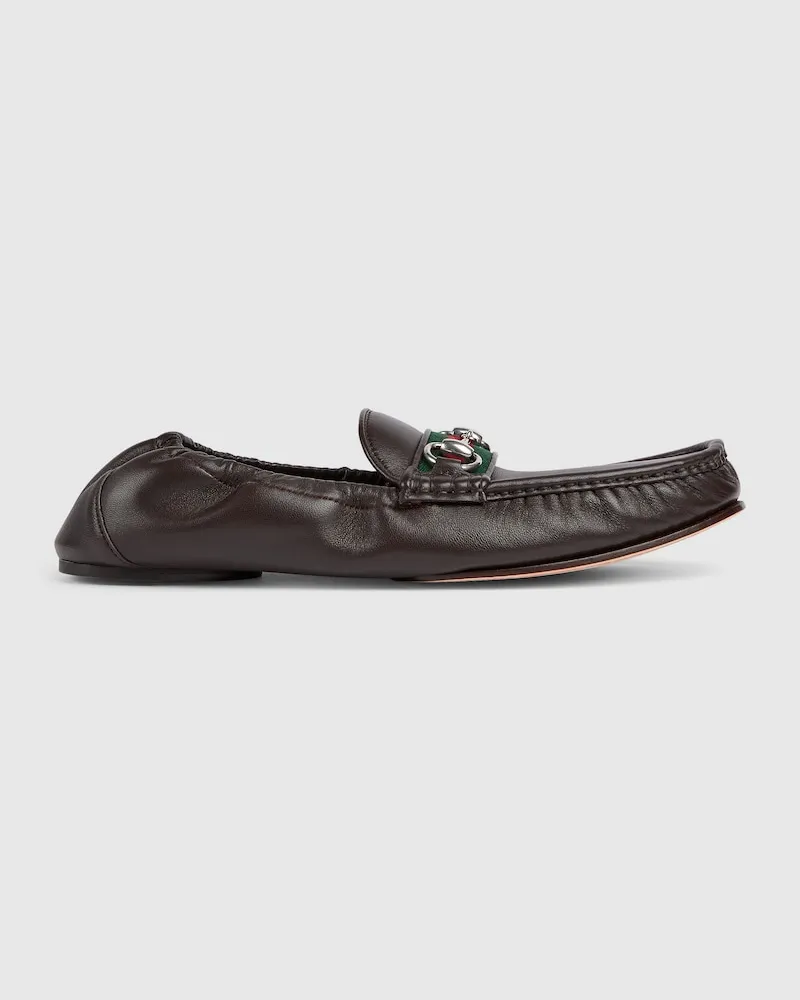Gucci Horsebit 1953 Herrenloafer, Größe Braun