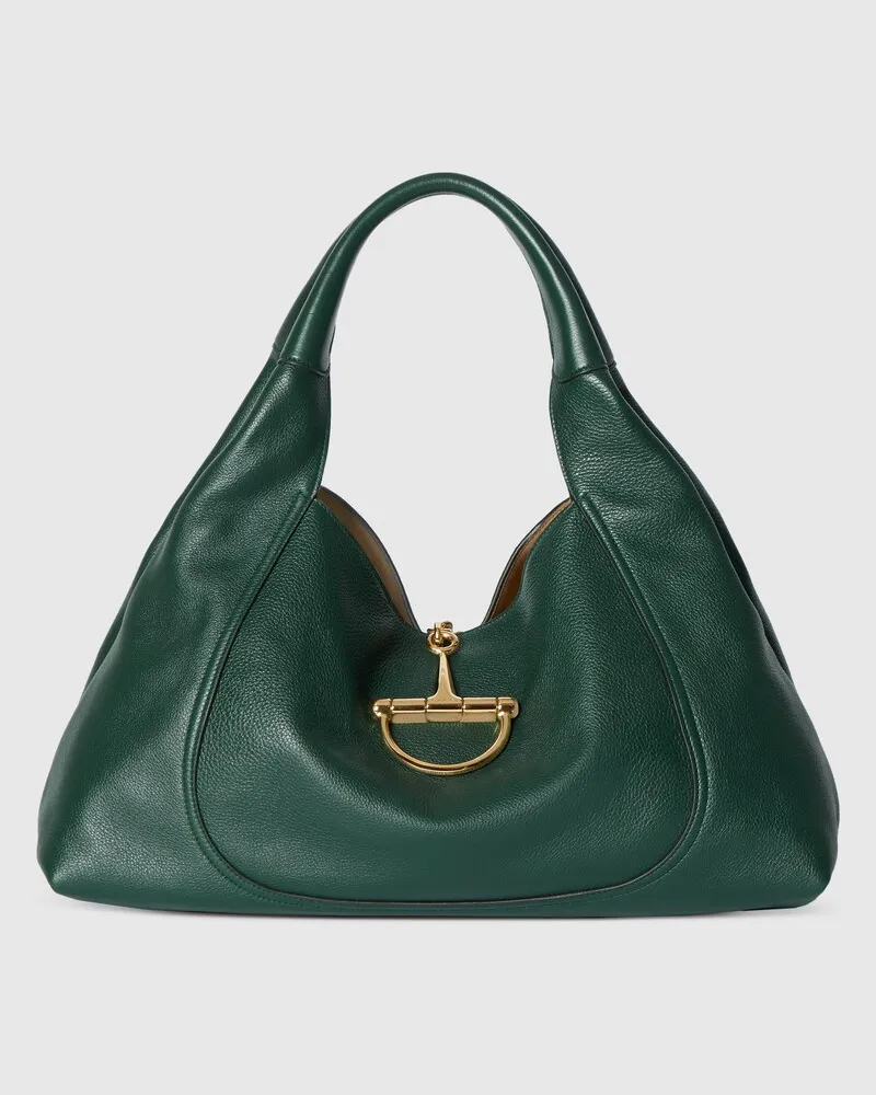 Gucci Sac À Épaule Softbit Maxi Format Vert
