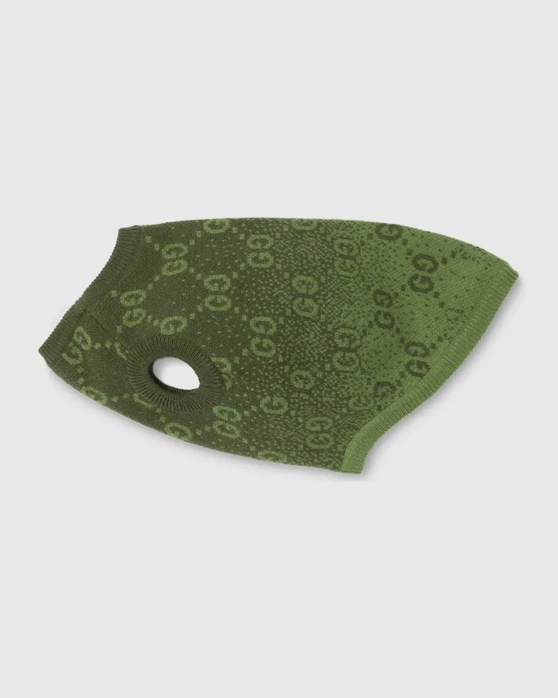 Gucci Gilet En Laine Pour Animal De Compagnie, Taille Vert