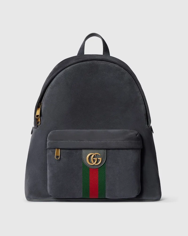 Gucci Mittelgroßer Ophidia Rucksack Grau